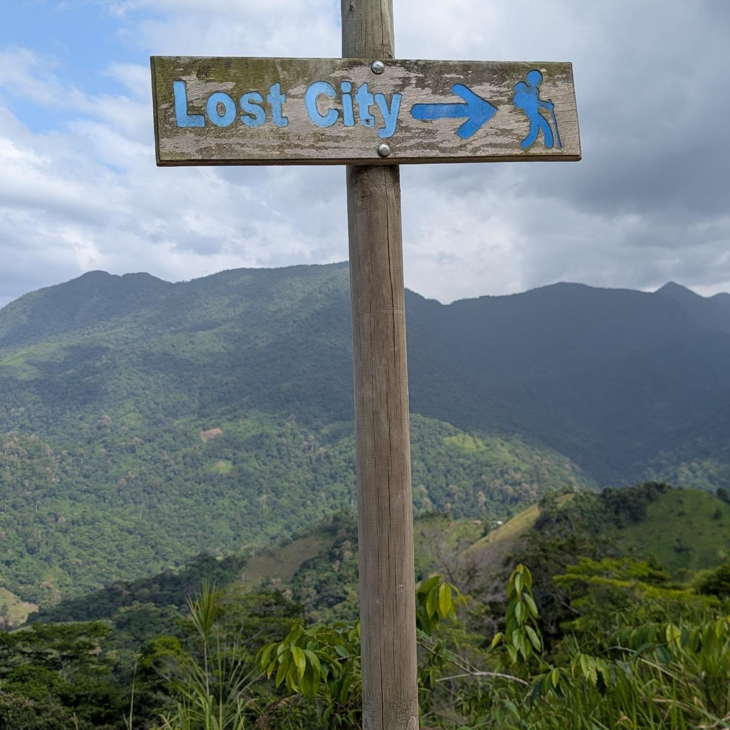 Ciudad Perdida view
